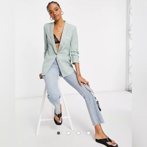 ASOS DESIGN mix & match suit blazer sage